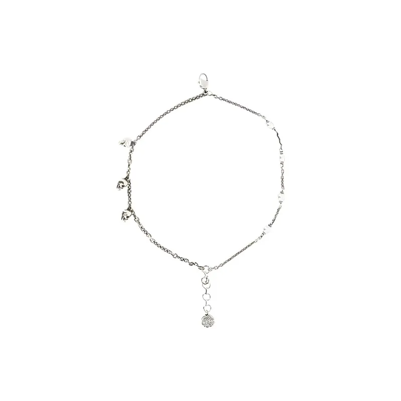 Alexander McQueen Metal Bracelets Women's Silver-1
