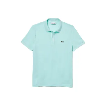 LACOSTE Polo Shirt Men's Turquoise