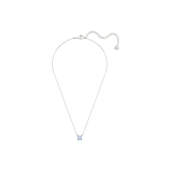 Swarovski Crystal Rhodium plated Necklaces Unisex Silver