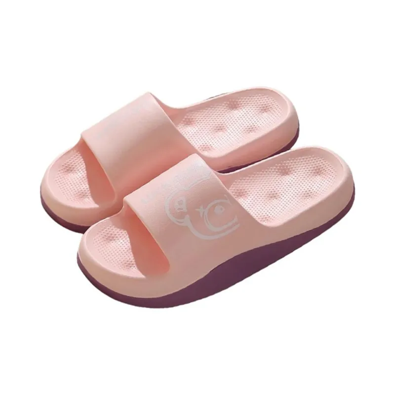 Ke Jiayi Platform Slippers For Dormitory & Indoor Home, Cute Outerwear, Slip Resistant, Odor Free, Cool Slippers-3