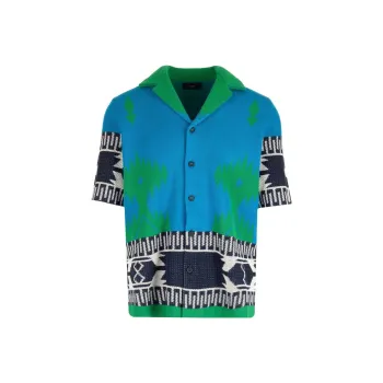 Alanui Graphic Printed Buttoned Shirt