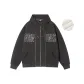 Dark Gray, Fleece-Lined