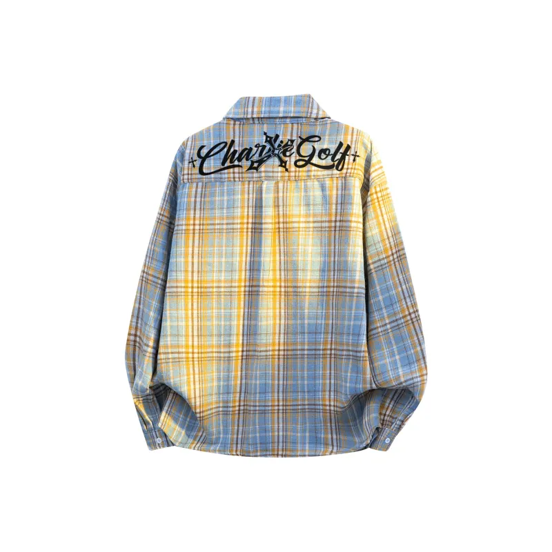 CHARLIE GOLF Shirt Unisex Yellow-0