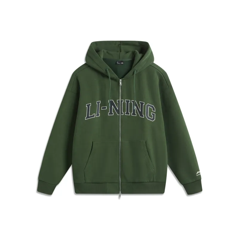 LiNing Sports Life Collection Sweatshirt Unisex Kelp Green-0