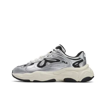 FILA MARS 4 Tom Sachs X NikeCraft General Purpose Anti Slip Wear Resistant Low Top Chunky Sneakers Men's Silver White