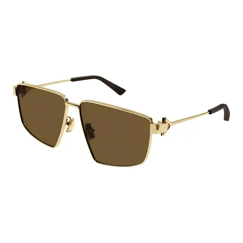Bottega Veneta Rectangle Frame Sunglasses