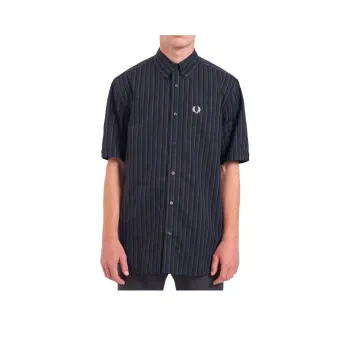 FRED PERRY SS24 Shirt Men's Blue