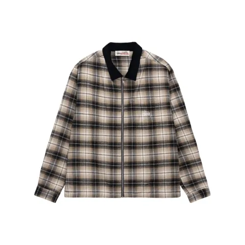 Stussy Frank Plaid Zip Shirt