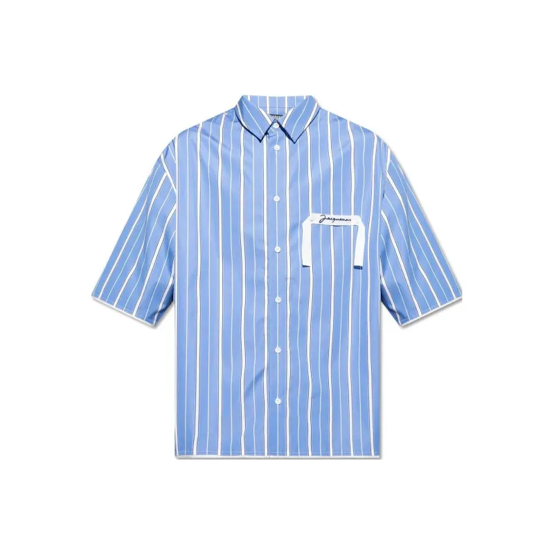 Jacquemus Shirts Men Blue-0