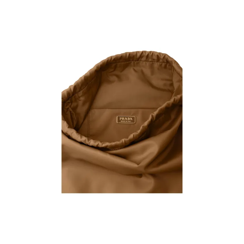 PRADA Re Nylon Recycled Nylon Storage Bag Women's Brandy-3