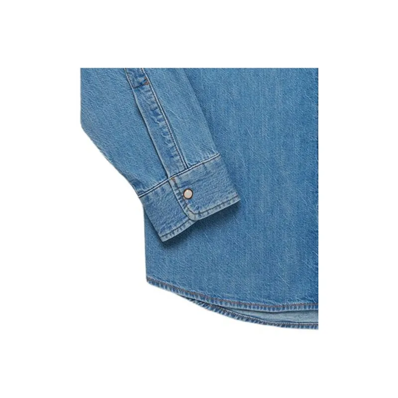 JJJJound X Levi's Western Denim Shirt-2