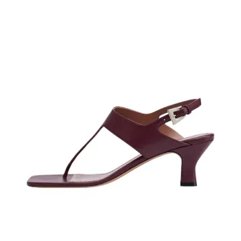 Paris Texas Portofino One Strap Sandals 5.5cm Women's Red