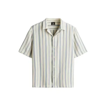 H&M Shirts Men Light Blue