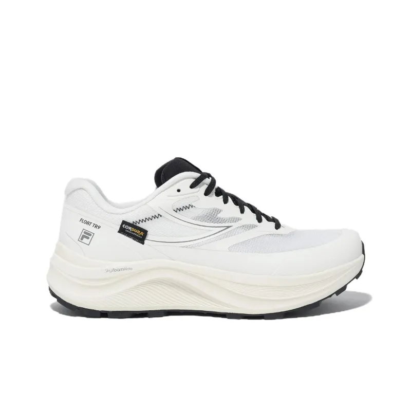 FILA Anti Slip Wear Resistant Low Top Trail Running Shoes Unisex White-1