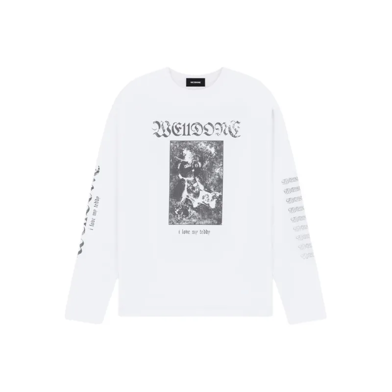 WE11DONE SS25 T Shirt Unisex White-0