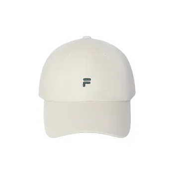 FILA 100% Cotton Baseball Caps Unisex White