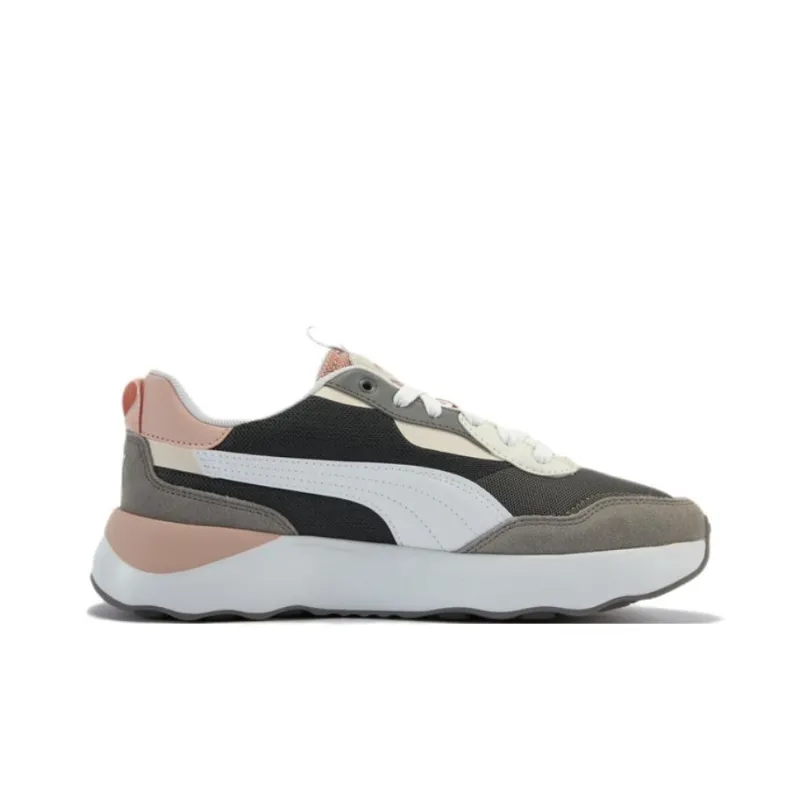 PUMA Runtamed Abrasion Resistant Cushioning Low Top Casual Running Shoes Women's Gray-1