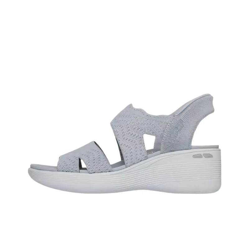 Skechers Pier Lite Beach Sandals Women's Gray-0