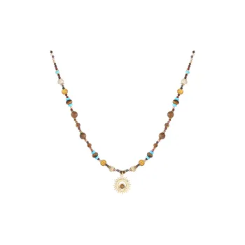 MISS XIA JWY Titanium Steel Necklaces Women's