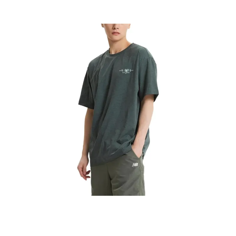 New Balance UNI FROZEN T Shirt Men's 49 Khaki-0