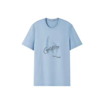 GOLDLION T-Shirt Men's Light Blue