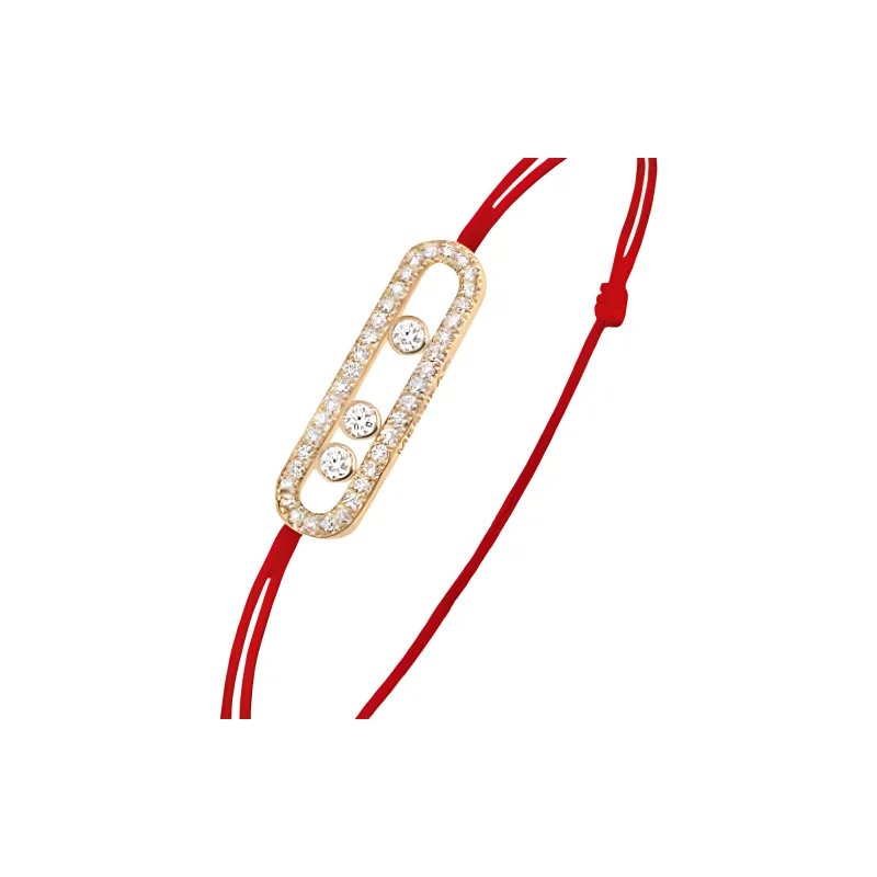 MESSIKA 18K Rose Gold Bracelets Unisex Red-1