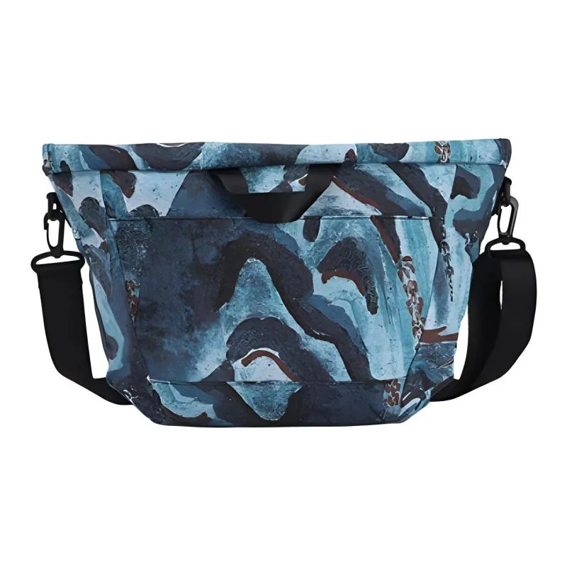 FILA Dunhuang Museum, Collaboration EXPLORER Fabric Crossbody Bag Extra Small Unisex Blue-3