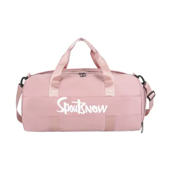 Yalu Nylon Travel Bag Unisex Pink/Black/Red/Gray