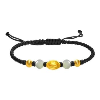 Old Qingyun Silver Building Hetian Jade Jasper Unisex