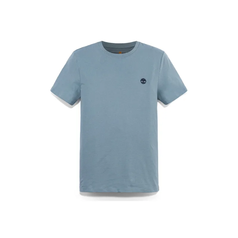 Timberland T Shirt Men's Steel Blue-0