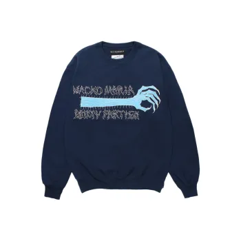 WACKO MARIA Sweatshirts Unisex Navy