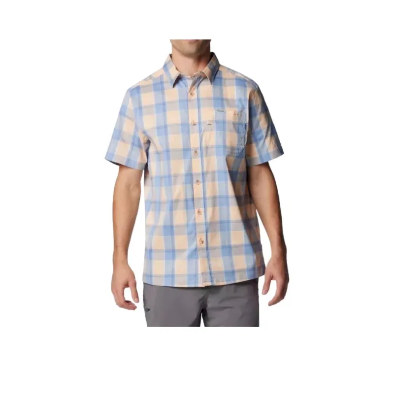 Columbia PFG Super Slack Tide Shirt Men's Blue-0