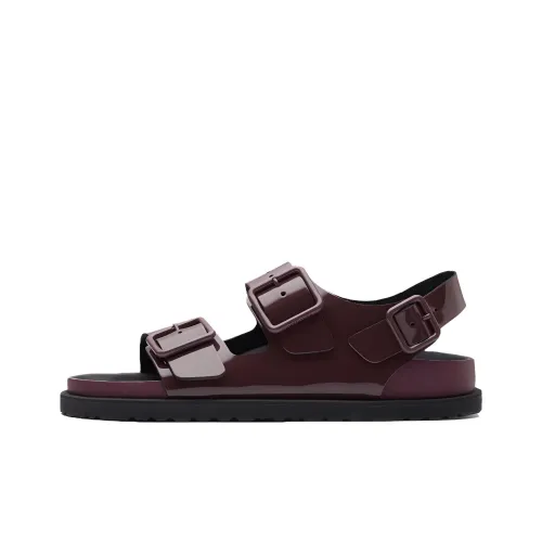 Birkenstock 1774 Strap Sandals Unisex Red Narrow Fit