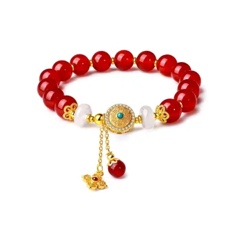 LAOMIAO Agate Jade Bracelets Women's
