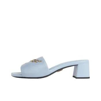MCM Slide Slippers Women's Blue