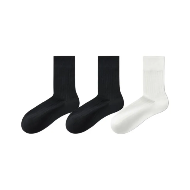 Temooues Mid Calf Socks Men's Combo Set-6