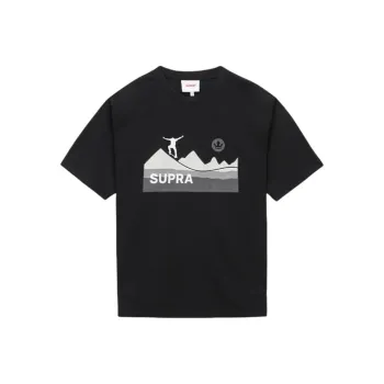 SUPRA T Shirts Unisex Black