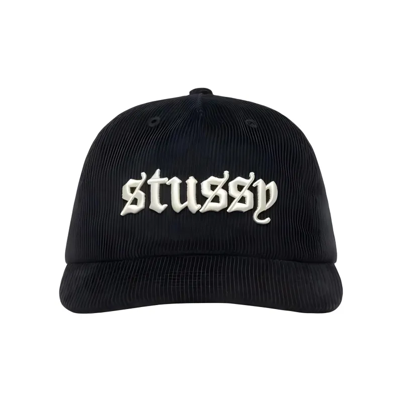 Stussy Mid Depth Old English Snapback-1