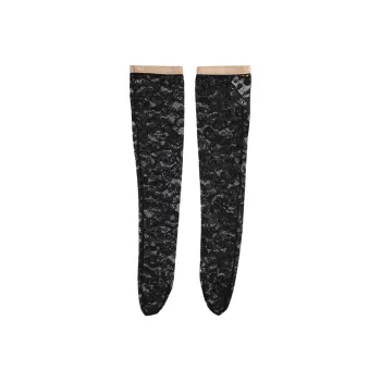 Valentino Floral Patterned Long Socks