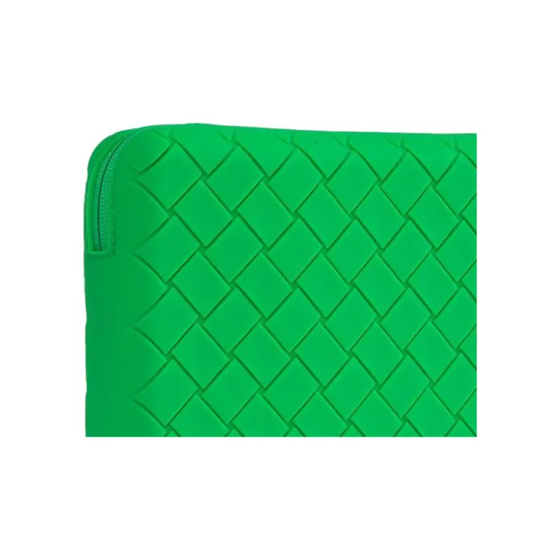 Bottega Veneta Silicone Clutch Men's Green-3