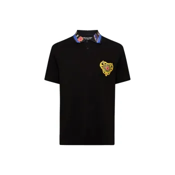 VERSACE JEANS COUTURE Heart Couture Polo Shirt