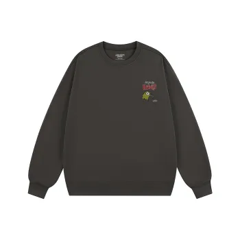 AFTER SCHOOL SPECIAL Crewneck Sweatshirt Unisex Dark Brown