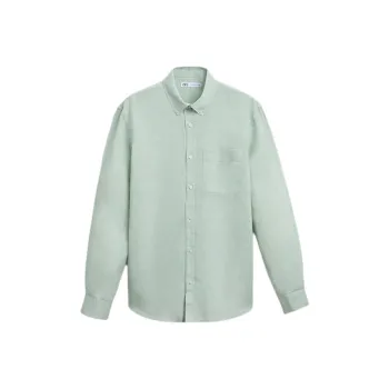ZARA Shirts Men Lake Green