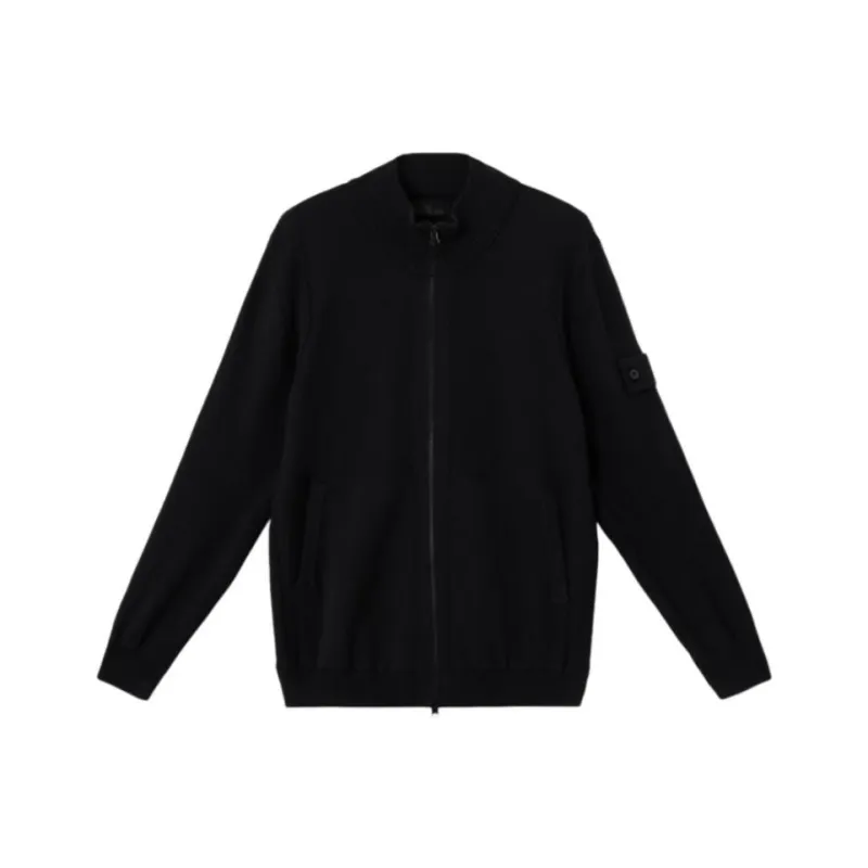 STONE ISLAND Ghost Collection SS25 Knitwear Men's Black-0