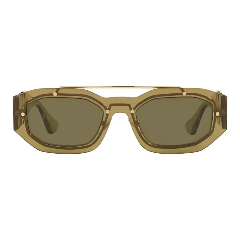 VERSACE Rectangle-frame Sunglasses-1