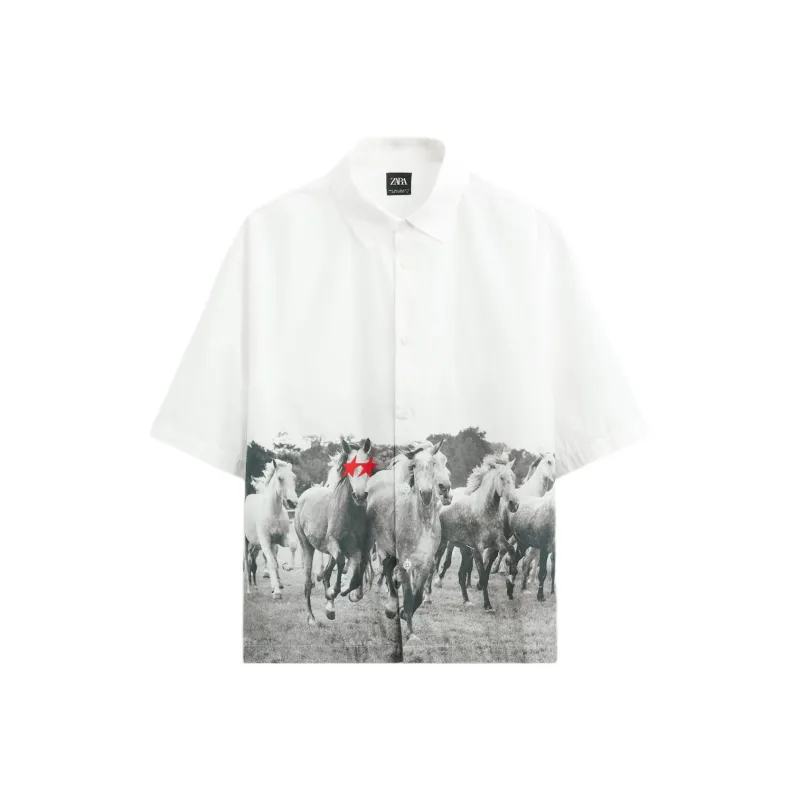 ZARA x Two Jeys SS24 Shirt Men's White-0