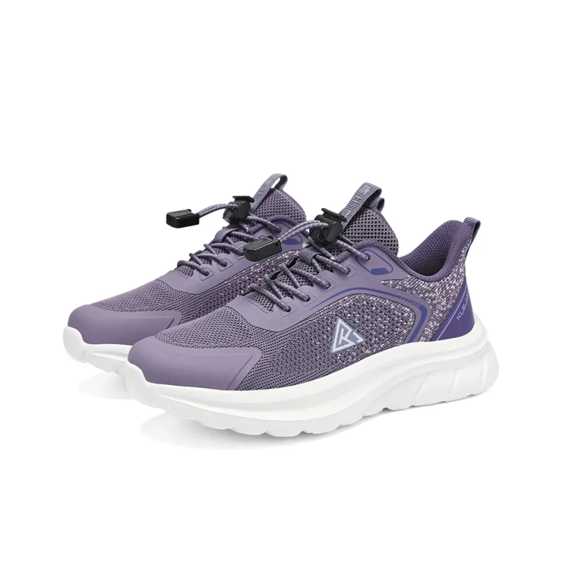 Recreation Anti Slip And Wear Resistant Lightweight Low Top Casual Shoes Women's Iris Purple-3