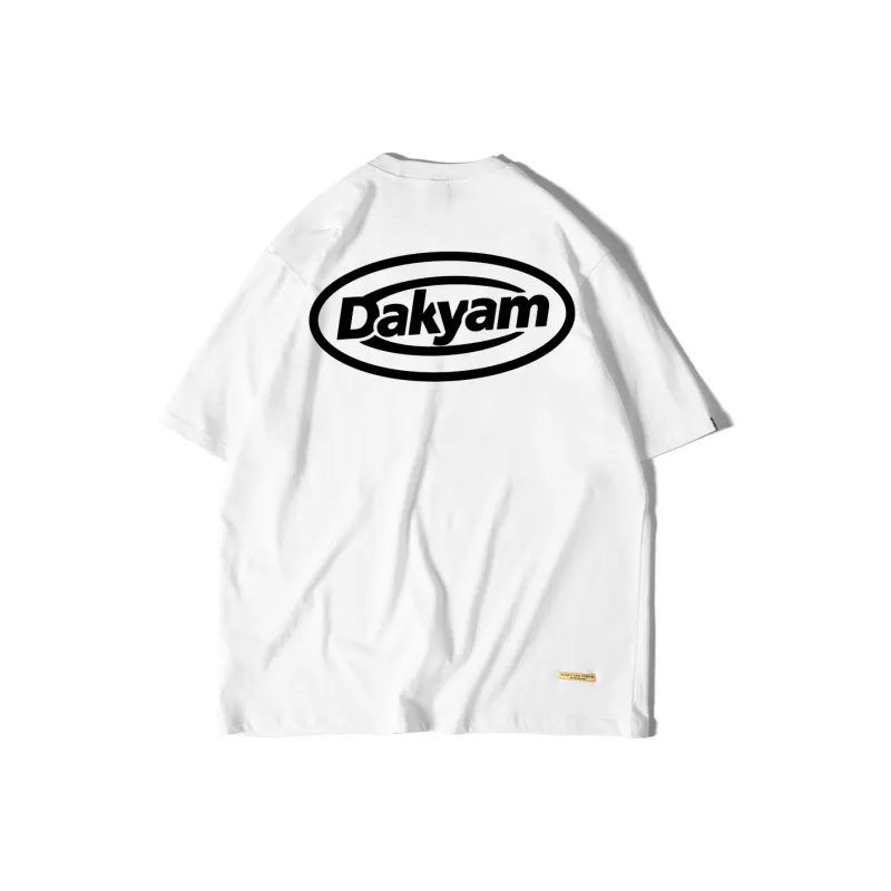 DAKYAM T Shirts Unisex White-1