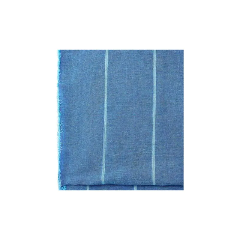 ZARA Linen Knit Scarves Women's Blue-1