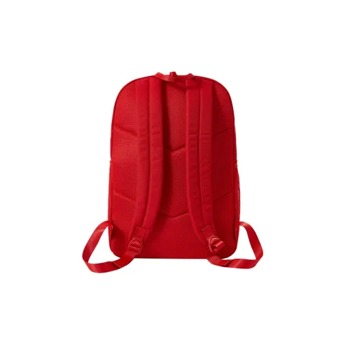 Skechers Fabric Commute Business Travel Laptop Backpack Large Capacity Multi Compartment Backpack Unisex Racing Red